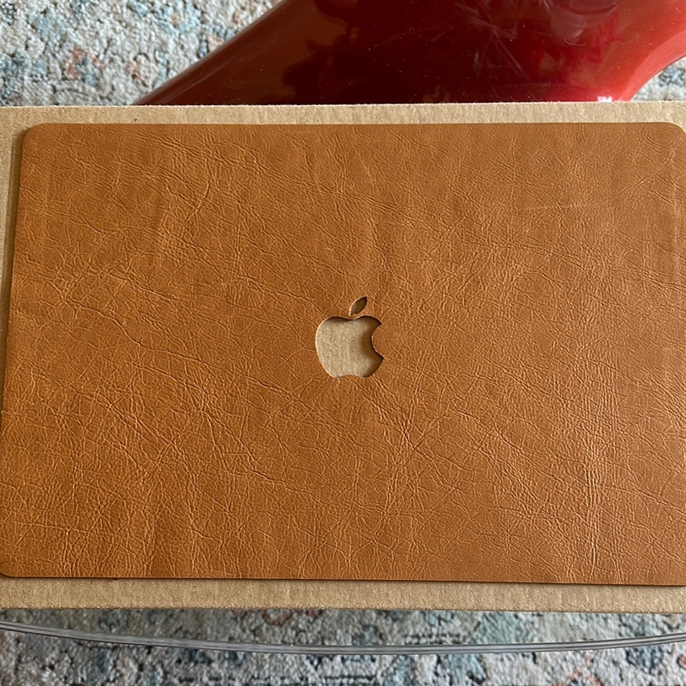MacBook premium leather cover